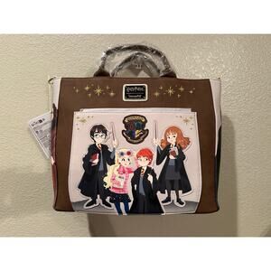 NWT Harry Potter Hogwarts Convertible Backpack and Tote Crossbody Bag